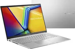 Ноутбук ASUS Vivobook 15 M1502YA-BQ161 15.6' FHD IPS, AMD R7-7730U, 16GB, F512GB, UMA, NoOS, Сріблястий (90NB0X22-M00AH0) - мініатюра 2