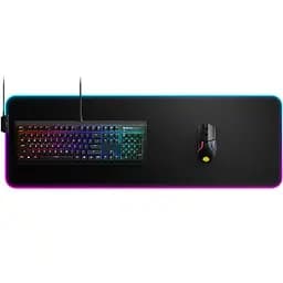 Ігрова поверхня SteelSeries QcK Prism Cloth XL RGB 900х300х4мм (63826) - мініатюра 3