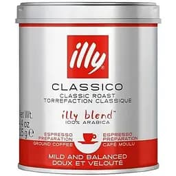 Кава мелена Illy normal 125 г з/б