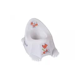 Горшок Tega Лесная сказка, с нескользящей резиной и музыкой, бежевый (PO-069-111)