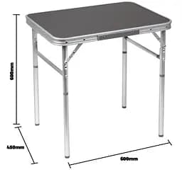 Стіл Bo-Camp 60x45 cm Grey (1404385) (DAS303271) - мініатюра 6