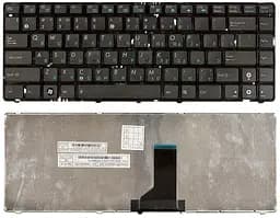 Клавіатура для ноутбука Asus (UL30, K42, K43, X42) Black, (Black Frame) - мініатюра 3