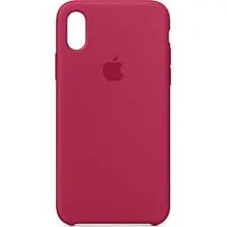 Чехол-накладка Toto Silicone Case Apple iPhone XR Rose Red