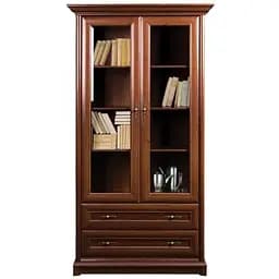 Пенал-витрина Gerbor Соната 2d/2s Каштан (GRB-1074)