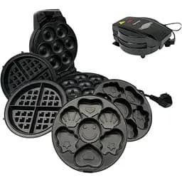 Гриль Rainberg XPRO RB-2275 для вафель, пончиків та фігурного печива 3 в 1, 16 см (44207-RB-2275_806)