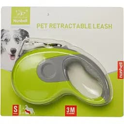 Поводок-рулетка для собак Nunbell с резиновым покрытием 3 м