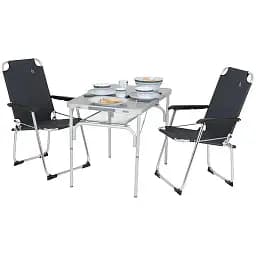 Стіл Bo-Camp Premium 90x60 см сірий (DAS303276) - мініатюра 12
