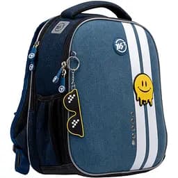 Рюкзак каркасний Yes H-100 Smiley World, синій (552223) - мініатюра 2