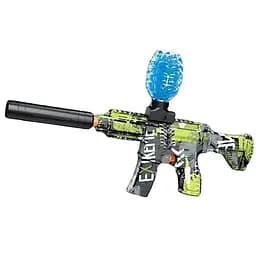 Автомат G 360-1, автоматический, стреляющий орбизами, аккумулятор 7.4V, USB-кабель, защитные очки, зеленый цвет