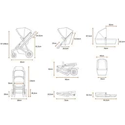 Дитяча коляска Thule Sleek Black on Black (TH 11000017) - мініатюра 13