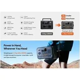 Зарядна станція BLUETTI Premium 30 V2, 600W, 320Wh (PR30V2) - мініатюра 3