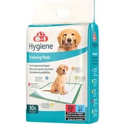 Подгузники 8in1 Training Pads для собак, 56x56 см, 30 шт