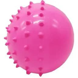 М'яч гумовий Bambi Монстри з шипами 9 см 60 г рожевий (RB20305(Pink))