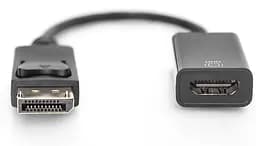 Адаптер Digitus DisplayPort > HDMI (M/F), Ultra HD, активний - мініатюра 2