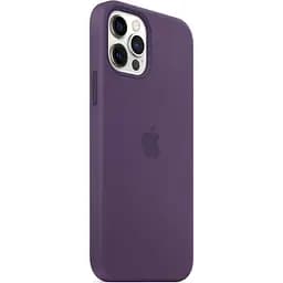 Чохол Silicone Case з MagSafe для Apple iPhone 12/12 Pro (Amethyst) ААА [57144] - мініатюра 2