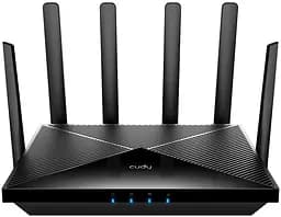Wi-Fi-маршрутизатор Cudy P5 Wi Fi 6 5G Black (6971690792282)