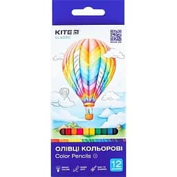 Карандаши цветные Kite Classic 12 шт. (K-051)