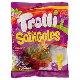 Цукерки Trolli Squiggles Бджоли жувальні 100 г (933841)