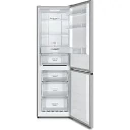 Холодильник Gorenje з нижн. мороз. камерою 185х60х60 см 2 двері 210(110) л А++ NoFrost Plus зовн. диспл сірий - мініатюра 2