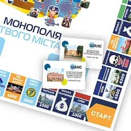 Настільна гра FlixPlay Монополія твого міста стікери філій (PLR-0031) - мініатюра 7