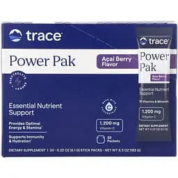 Електроліти Trace Minerals Electrolyte Stamina Power Pak зі смаком ягоди асаї 183 г (30 шт. х 6.1 г) - мініатюра 4