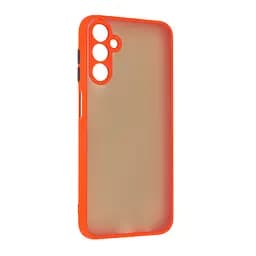 Чехол панель-накладка для Samsung Galaxy M14 5G (M146), Frosted Matte, красный, противоударный чехол с защитой всего корпуса, термополиуретан TPU + поликарбонат PC, ArmorStandart (ARM66724)