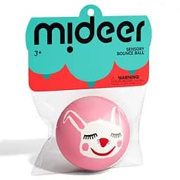 Мячик-прыгунец Mideer Розовый кролик (MD2370)