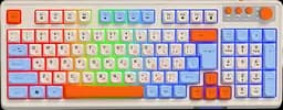 Клавіатура бездротова Maxxter KBGW-3C01-UA RGB White