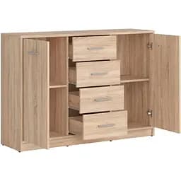 Комод в гостиную Gerbor Непо KOM2D4S Дуб сонома (GRB-1141)