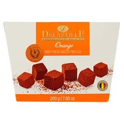 Цукерки Delafaille Orange, трюфель, 200 г