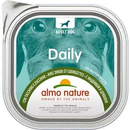 Влажный корм для собак Almo Nature Daily Dog индейка и кабачок 300 г