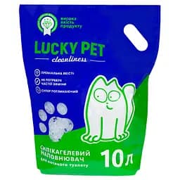 Наповнювач Lucky Pet для котячого туалету силікагелевий 10 л