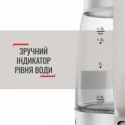 Електрочайник Tefal Glass Kettle KI605B30 [148613] - мініатюра 7