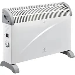 Обігрівач електричний конвекторний Klindo з регулюванням потужності 2000 Вт Білий