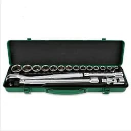 Набір головок із тріскачкою Toptul 1/2" 18ед. GCAD1821