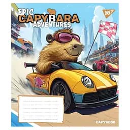 Набір зошитів Yes Epic Capybara А5, 12 аркушів 25 шт. (767792) - мініатюра 4