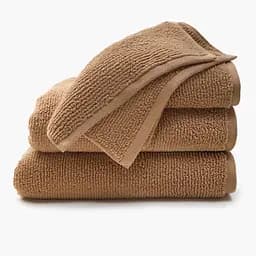 Рушник MBM HOME Шепіт 70x140 см коричневий (BT-21 L BROWN) - мініатюра 8