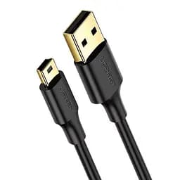 Кабель UGREEN USB 2.0 A Male to Mini 5 Pin Male Cable 1.5m (Black)