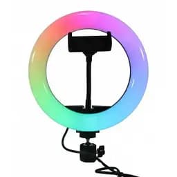 RGB лампа 20 см MJ20 Кільцева Чорний