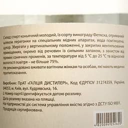 Горілка виноградна Фруктовиця Гроно Галіції Фетяска 40% 0.5 л - мініатюра 4