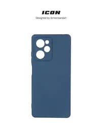 Чехол ArmorStandart ICON для Xiaomi Poco X5 Pro 5G Camera cover Dark Blue (ARM66381) - мініатюра 3