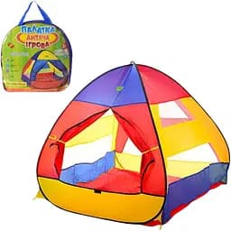 Намет для дітей Bambi M 3306 у формі піраміди - для ігор на вулиці та в приміщенні (112х114х115 см)