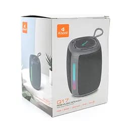 Колонка Kisonli Q17 Bluetooth 5.3, 1х8W, 1800mAh, USB/TF/TWS/FM/BT/LED, DC: 5V/1A, BOX, Camouflage, Q45 - мініатюра 2