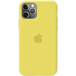 Чохол-накладка Toto Silicone Full Protection Case Apple iPhone 11 Pro Lemon Yellow - мініатюра 2