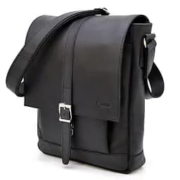 Чоловіча шкіряна сумка через плече TARWA 33х27.5х8 см sum0028341