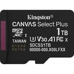 Карта пам'яті 1TB microSDXC Canvas Select Plus Gen 3 150R A1 Single Pack w/o ADP SDCS3/1TBSP