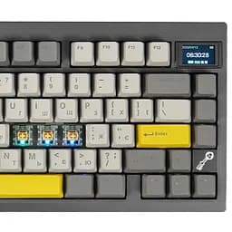 Клавіатура Epomaker TH80 PRO V2 Sea Salt Silent Black механічна бездротова (TH80-PROV2-B-SS) - мініатюра 3