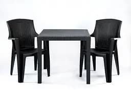 Стіл Progarden KING 79x79x72 антрацит - мініатюра 2