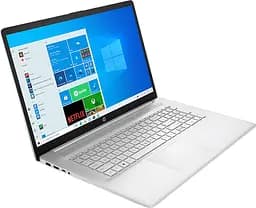 Ноутбук HP 17-cn0013ua 17.3FHD IPS AG/Intel i7-1165G7/8/512F/int/W10/Silver (4F788EA) - мініатюра 2