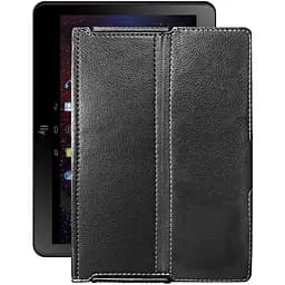 Чохол StatusCASE з екошкіри для планшету Fly Life Connect 10.1 Чорний глянець